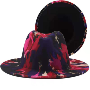 Unisex Multi Color Fedora Hat