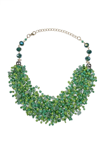 Crystal Bead Collarbone Necklaces